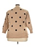 Philosophy Republic Clothing Polka Dots Tan Pullover Sweater Size 2X - photo 2