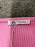 Zara 100% Baumwolle Pink Tank Top Size M - photo 7