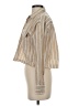 Ann Taylor LOFT Stripes Tan Long Sleeve Blouse Size XXS - photo 5