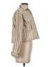 Ann Taylor LOFT Stripes Tan Long Sleeve Blouse Size XXS - photo 4