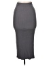 Zara Solid Gray Formal Skirt Size M - photo 2