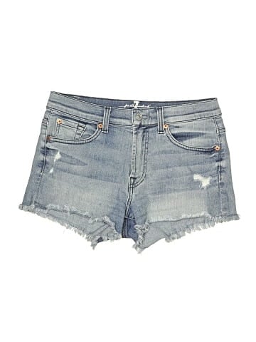 7 For All Mankind Denim Shorts (view 1)