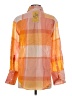 Gant Color Block Orange Long Sleeve Button-Down Shirt Size 4 - photo 2
