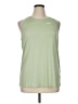 Nike 100% Polyester Green Sleeveless T-Shirt Size XL - photo 1