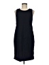J.Crew Solid Blue Casual Dress Size 6 - photo 1