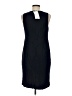 J.Crew Solid Blue Casual Dress Size 6 - photo 2