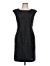 Adrienne Vittadini Chevron-herringbone Black Cocktail Dress Size 10 - photo 1