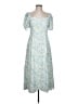 WAYF 100% Rayon Blue Casual Dress Size L - photo 1