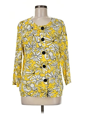 Laura Ashley 3/4 Sleeve Blouse (view 1)