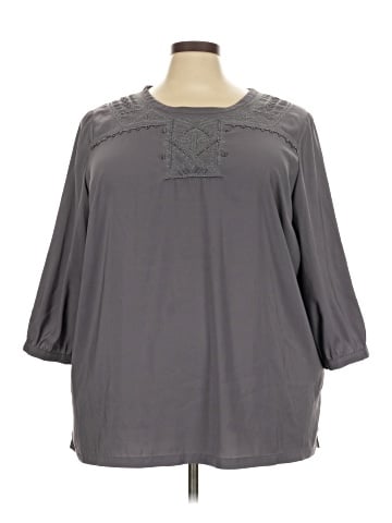 Coldwater Creek 3/4 Sleeve Blouse (view 1)