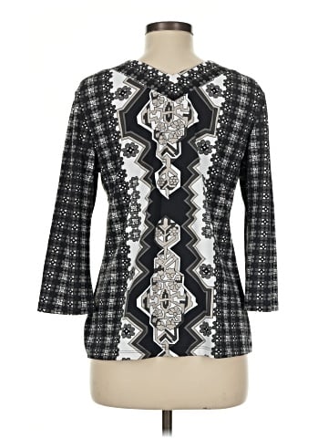 J. McLaughlin 3/4 Sleeve T-Shirt (view 2)