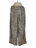 Naked Zebra Animal Print Gold Casual Pants Size S - photo 1