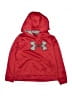 Under Armour 100% Polyester Red Zip Up Hoodie Size M (youth) - photo 1