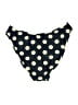 J.Crew Polka Dots Black Gold Swimsuit Bottoms Size L - photo 2