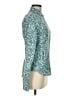 Athleta Print Teal Jacket Size M - photo 4