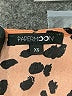 Papermoon 100% Polyester Animal Print Orange Short Sleeve Blouse Size XS - photo 7