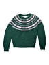 Crewcuts 100% Cotton Argyle Green Pullover Sweater Size 10 - 11 - photo 1