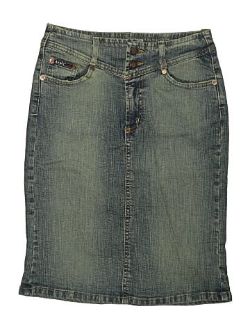 Angel Denim Skirt (view 1)