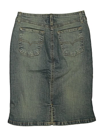 Angel Denim Skirt (view 2)