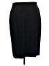 Zanella Solid Black Wool Skirt Size 6 - photo 2