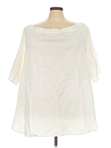 Denim 24/7 3/4 Sleeve Blouse (view 1)