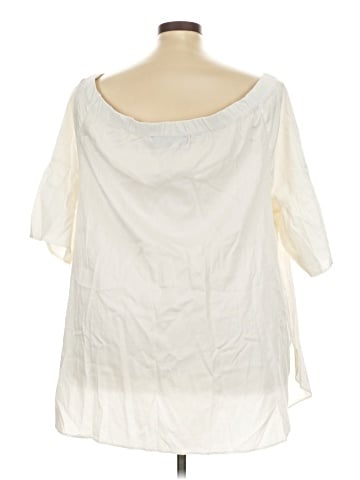 Denim 24/7 3/4 Sleeve Blouse (view 2)