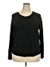 Faded Glory Black Long Sleeve T-Shirt Size XXL - photo 1