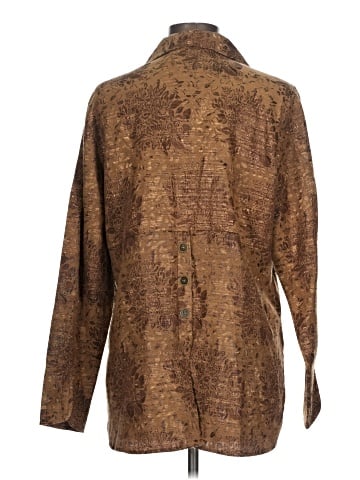Susan Graver Long Sleeve Blouse (view 2)