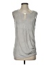 Calvin Klein Gray Sleeveless Blouse Size S - photo 1