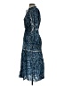 Intermix Paisley Blue Casual Dress Size 4 - photo 5