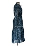 Intermix Paisley Blue Casual Dress Size 4 - photo 4