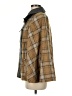 2b Rych Plaid Brown Coat Size M - photo 5