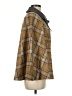 2b Rych Plaid Brown Coat Size M - photo 4