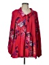 Free People Red Long Sleeve Blouse Size S - photo 1