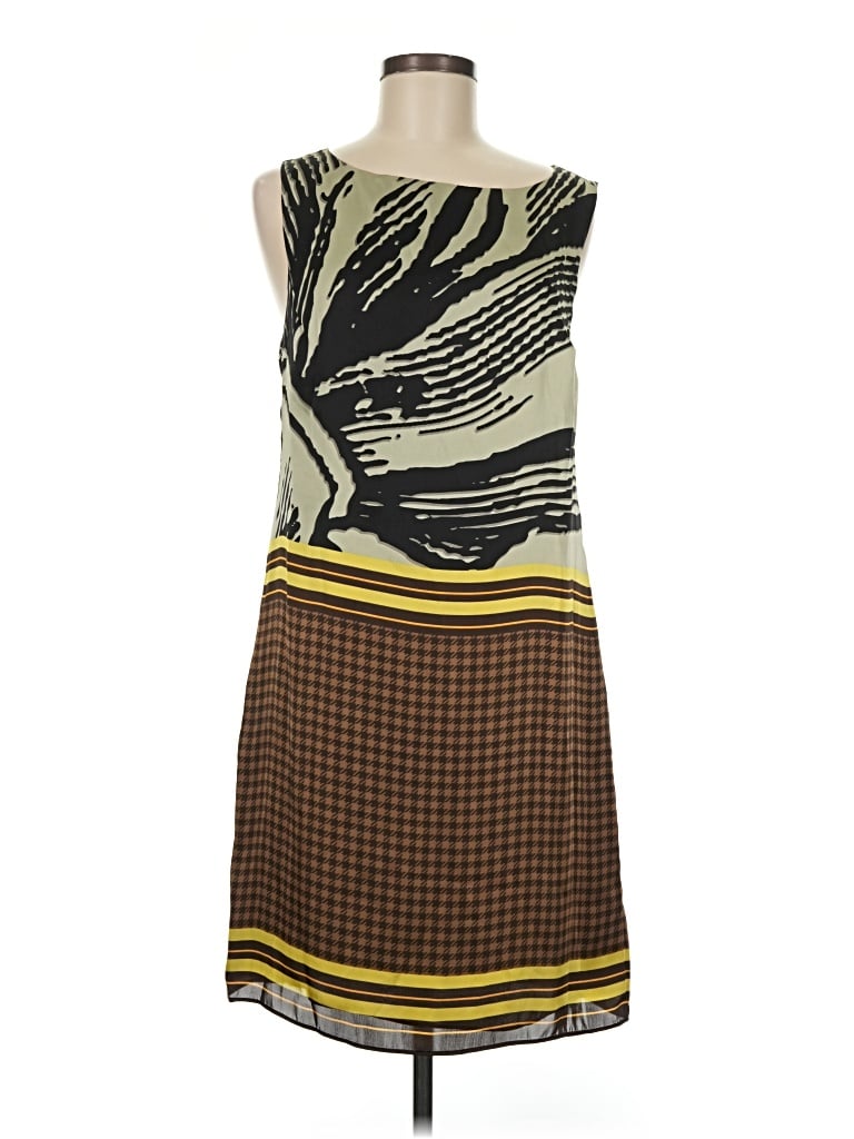 Pre-owned Studio M Casual Dress In Brown