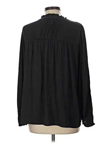 Rose + Olive Long Sleeve Blouse (view 2)
