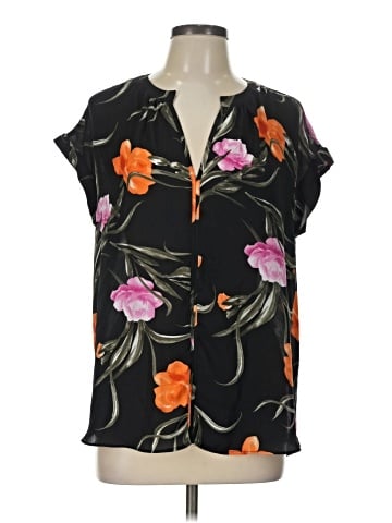 Philosophy Republic Clothing Short Sleeve Blouse (view 1)