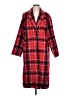 Old Navy 100% Polyester Plaid Red Coat Size L - photo 1