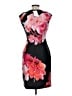 Calvin Klein Floral Black Cocktail Dress Size M (estimated) - photo 2