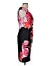 Calvin Klein Floral Black Cocktail Dress Size M (estimated) - photo 4