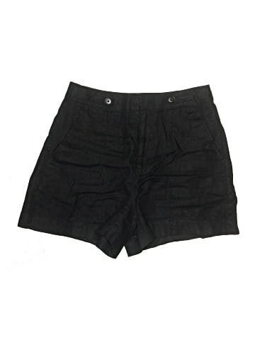 Madewell Clean Button-Tab Shorts in 100% Linen (view 1)