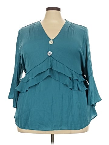Suzanne Betro 3/4 Sleeve T-Shirt (view 1)
