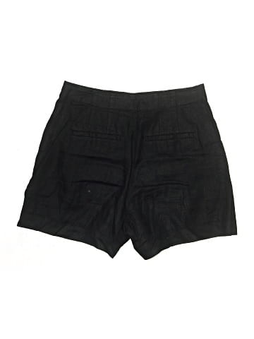 Madewell Clean Button-Tab Shorts in 100% Linen (view 2)