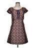 HD in Paris 100% Polyester Print Blue Casual Dress Size 6 - photo 1