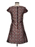 HD in Paris 100% Polyester Print Blue Casual Dress Size 6 - photo 2