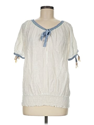 Free People Short Sleeve Blouse (view 1)