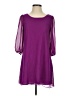Forever 21 100% Polyester Solid Purple Casual Dress Size S - photo 1