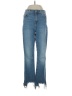 7 For All Mankind Hearts Blue Jeans Size 27 waist - photo 1