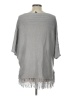 New Directions Gray Poncho Size L - photo 2