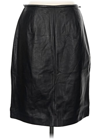 Valerie Stevens Leather Skirt (view 1)